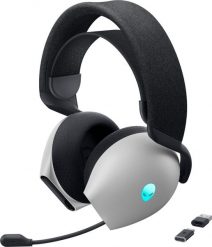 Alienware Tri-Mode Wireless Gaming Headset AW725H - Headset - ohrumschliessend - Bluetooth / 2,4 GHz Funkfrequenz - kabellos, kabelgebunden - 3,5 mm S. Słuchawki bluetooth Dell. Za 745.36 zł.