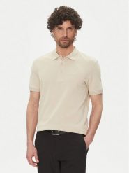 BOSS Polo Paddy 50469055 Beżowy Regular Fit. Brązowe koszulki polo męskie Boss, m, bez wzorów, z bawełny, bez kołnierzyka, bez ramiączek. Za 279.99 zł.