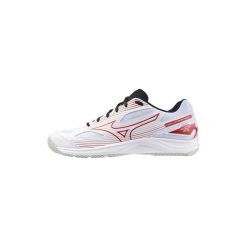Buty do siatkówki Mizuno Cyclone Speed 4. Białe buty do biegania męskie Mizuno, bez wzorów, bez zapięcia, do biegania. W wyprzedaży za 279.90 zł.
