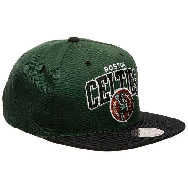 Czapka Boston Celtics hwc team arch. Czarne czapki męskie Mitchell & Ness, bez wzorów, sportowe. Za 218.00 zł.