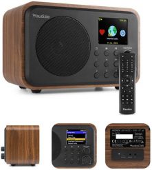 Radio internetowe WIFI/DAB+/radio FM akumulator Vicenza Audizio brązowe one size. Brązowe radia Audizio. Za 603.65 zł.