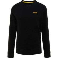 Barbour International™ ESSENTIAL CREW Bluza black. Czarne bluzy nierozpinane męskie Barbour International™, z bawełny. Za 379.00 zł.