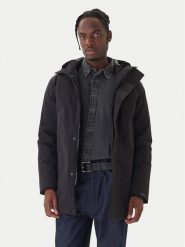 Jack & Jones Kurtka zimowa Keen 12278782 Czarny Regular Fit. Czarne kurtki męskie Jack & Jones, na zimę, m, bez wzorów, z syntetyku, bez ramiączek, bez kaptura. Za 599.99 zł.