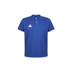 Polo Peak coton. Niebieskie koszulki polo męskie PEAK, m, bez wzorów, z materiału, bez kołnierzyka, bez ramiączek. Za 204.00 zł.