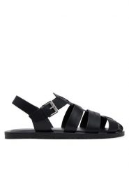 KARL LAGERFELD Klapki Kastor III KL70223 Czarny. Czarne klapki i japonki męskie KARL LAGERFELD, bez wzorów, ze skóry. Za 429.99 zł.