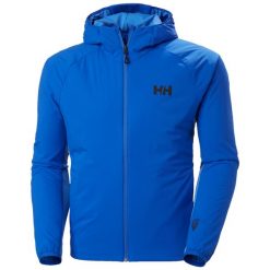 Izolacyjna kurtka z kapturem rozciągliwa Helly Hansen Odin 2.0 Lightweight. Niebieskie kurtki męskie Helly Hansen, bez wzorów, sportowe, bez ramiączek, z kapturem. W wyprzedaży za 768.75 zł.