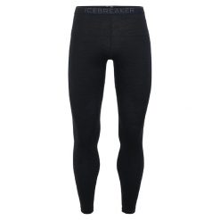 Legginsy Termoaktywne Męskie Icebreaker 200 Oasis Leggings. Czarne bielizna termoaktywna męska Icebreaker, m, bez wzorów. Za 297.59 zł.