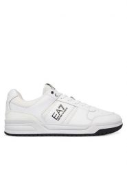 EA7 Emporio Armani Sneakersy X8X234 XK422 M0244 Biały. Białe buty sportowe na co dzień męskie EA7 Emporio Armani, m, bez wzorów, ze skóry, bez ramiączek, bez kaptura. Za 679.99 zł.