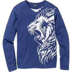 Shirt z długim rękawem Slim Fit bonprix kobaltowy. Bez kategorii marki bonprix. Za 54.99 zł.
