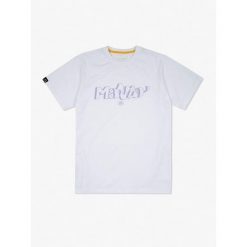 Koszulka sportowa MANTO Tag 24 z krótkim rękawem. Białe t-shirty sportowe męskie Manto, m, bez wzorów, sportowe, bez ramiączek. Za 52.99 zł.