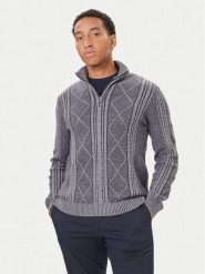 Guess Sweter M5BR44 Z2ZK2 Granatowy Regular Fit. Niebieskie kardigany męskie Guess, m, z aplikacjami, z syntetyku, bez ramiączek. Za 529.99 zł.