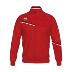 Kurtka z dresu Errea Erick. Czarne kurtki męskie ERREA, m, bez wzorów, z dresówki, sportowe, bez ramiączek, bez kaptura. Za 232.00 zł.