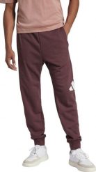 Spodnie męskie adidas Essentials Big Logo French Terry bordowe JE8972 XL. Czerwone spodnie dresowe męskie ADIDAS, bez wzorów. Za 346.44 zł.