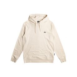 Bluza z kapturem dla Mężczyzn BASIC Biały. Białe bluzy nierozpinane męskie Quiksilver, m, bez wzorów, z bawełny, casualowe, bez ramiączek, z kapturem. Za 191.50 zł.