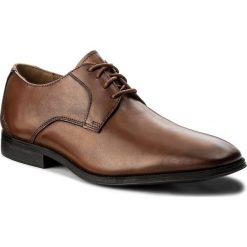 Półbuty CLARKS - Gilman Lace 261297727 Dark Tan Leather. Eleganckie półbuty męskie marki Clarks. Za 399.00 zł.