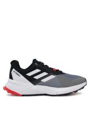 Adidas Buty do biegania Terrex Soulstride JI1920 Szary. Szare buty do biegania męskie ADIDAS, bez wzorów, z materiału, bez zapięcia, do biegania. Za 359.99 zł.