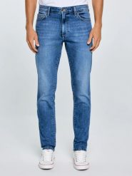 Jeansy męskie niebieskie Harper 335. Niebieskie jeansy męskie Big Star, bez wzorów, z bawełny. Za 349.99 zł.