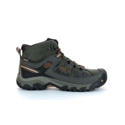 Buty trekkingowe męskie Keen Targhee Iii Mid WP. Brązowe buty trekkingowe męskie Keen, bez wzorów, z materiału, bez zapięcia. Za 489.00 zł.