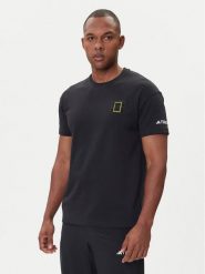 Adidas T-Shirt National Geographic Graphic KC2352 Czarny Regular Fit. Czarne t-shirty sportowe męskie ADIDAS, m, bez wzorów, z bawełny, sportowe, bez ramiączek. Za 189.99 zł.