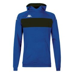 Bluza z kapturem Kappa Daccio. Czarne bluzy nierozpinane męskie Kappa, xl, bez wzorów, z kapturem. Za 263.50 zł.