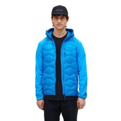 Kurtka Peak Performance puchowa męska Helium Down Hybrid Hood niebieska - XL. Niebieskie kurtki męskie Peak Performance, m, bez wzorów, z puchu, bez ramiączek, bez kaptura. W wyprzedaży za 919.00 zł.