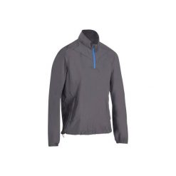 Bluza wiatroszczelna do golfa męska. Niebieskie bluzy nierozpinane męskie INESIS, z materiału. W wyprzedaży za 59.99 zł.