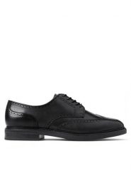 Polo Ralph Lauren Półbuty Asher Wgtip 803955640002 Czarny. Czarne eleganckie półbuty męskie Polo Ralph Lauren, ze skóry, wizytowe, bez obcasa, bez zapięcia. Za 789.99 zł.