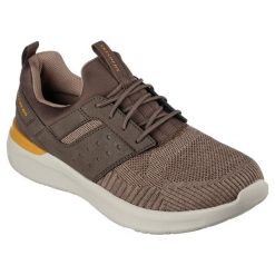 Buty Mężczyzna Skechers Lattimore Radium brązowy. Brązowe buty sportowe na co dzień męskie Skechers, m, bez wzorów, bez ramiączek, bez kaptura. Za 318.88 zł.