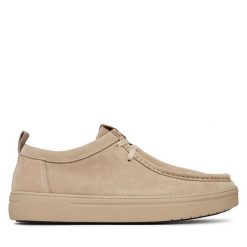 Półbuty Tommy Hilfiger. Brązowe codzienne półbuty męskie Tommy Hilfiger, bez wzorów, bez obcasa, bez zapięcia. Za 359.99 zł.