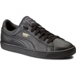 Sneakersy PUMA - Basket Classic Lfs 354367 19 Black/Team Gold. Czarne buty sportowe na co dzień męskie Puma, z materiału. W wyprzedaży za 229.00 zł.