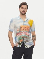 Lindbergh Koszula 30-203735 Kolorowy Relaxed Fit. Koszule męskie Lindbergh, m, bez wzorów, z wiskozy, bez kołnierzyka, bez ramiączek. Za 119.99 zł.