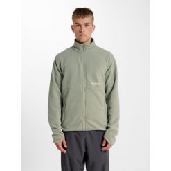 Polar zapinany na zamek błyskawiczny Hummel Pulse. Szare bluzy z polaru męskie HUMMEL, bez wzorów, z polaru, sportowe, bez ramiączek, bez kaptura. Za 294.50 zł.