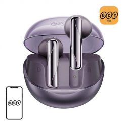 Słuchawki TWS QCY AilyBuds Clear T32 (fioletowe). Fioletowe słuchawki bluetooth QCY. Za 69.00 zł.