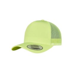Czapka Urban Classics neon retro. Żółte czapki męskie Urban Classics, bez wzorów, retro. Za 129.50 zł.