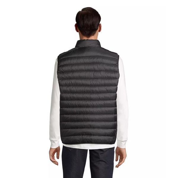 Kurtka puchowa bez rękawów Sol's Victoire. Czarne kurtki męskie SOL'S, m, bez wzorów, z puchu, bez ramiączek, bez kaptura. Za 447.50 zł.