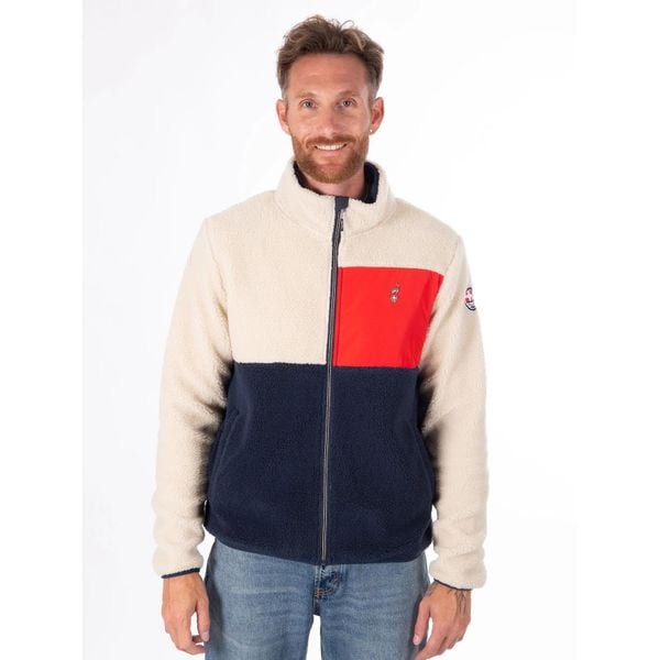 Kurtka Sherpa Aulp Vogue. Niebieskie kurtki męskie Aulp, bez wzorów, sportowe, bez ramiączek, bez kaptura. Za 273.00 zł.