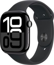 Smartwatch Apple Watch 10 GPS 42mm Jet Black Alu S/M Czarny (MWWE3QC/A). Czarne zegarki smartwatch Apple. Za 3,104.45 zł.