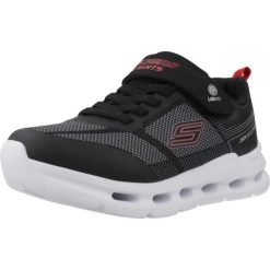 Buty SKECHERS GLIDE STEP LIGHT Czarny. Czarne buty trekkingowe męskie Skechers, bez wzorów, z syntetyku, bez zapięcia, trekkingowe, skechers sport. Za 235.03 zł.