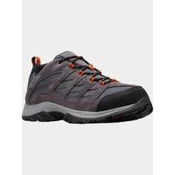 Buty Turystyczne Niskie Męskie Columbia Crestwood WP. Szare buty zimowe męskie Columbia, bez wzorów, sportowe, bez obcasa, bez zapięcia. Za 399.00 zł.