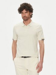 BOSS Polo Parlay 147 50467113 Écru Regular Fit. Koszulki polo męskie Boss, m, bez wzorów, z bawełny, bez kołnierzyka, bez ramiączek. Za 309.99 zł.