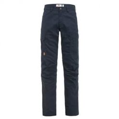 Spodnie sportowe męskie Fjallraven Karl. Niebieskie długie spodnie sportowe męskie Fjällräven, bez wzorów, trekkingowe. Za 983.00 zł.