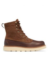 Sorel Kozaki Slabtown 62 Caribou 100 2078321242 Brązowy. Brązowe buty zimowe męskie Sorel, bez wzorów, ze skóry, bez obcasa, bez zapięcia. Za 639.99 zł.