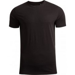 T-shirt męski TSM601 - głęboka czerń - Outhorn. T-shirty męskie marki Outhorn. Za 39.99 zł.