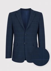 PAKO LORENTE – Granatowa marynarka garniturowa P22SF-3G-014-G-S. Marynarki męskie Pako Lorente, m, bez wzorów, z wiskozy. Za 799.99 zł.