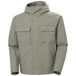 Kurtka wodoodporna Helly Hansen Escape. Szare kurtki męskie Helly Hansen, m, bez wzorów, bez ramiączek, bez kaptura. W wyprzedaży za 716.50 zł.