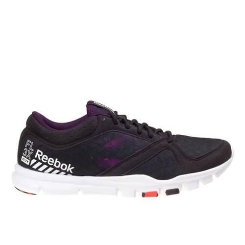 Buty treningowe męskie Reebok Yourflex Trainette. Czarne buty treningowe męskie Reebok, bez wzorów, z materiału, bez zapięcia, na fitness i siłownię, reebok yourflex. Za 331.00 zł.