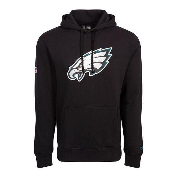 Bluza z kapturem Eagles NFL. Czarne bluzy nierozpinane męskie New Era, m, bez wzorów, z kapturem. Za 292.05 zł.