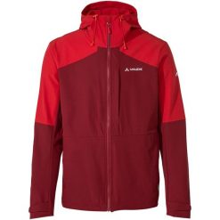 Kurtka softshell męska Vaude Elope Wind Jacket. Czerwone kurtki softshell męskie Vaude, m, bez wzorów, z softshellu, bez kaptura, trekkingowe. Za 377.99 zł.