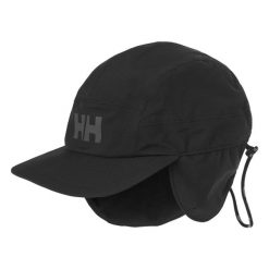 Czapka 5-panelowa Helly Hansen Storm. Czarne czapki męskie Helly Hansen, bez wzorów. Za 319.50 zł.