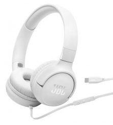 Słuchawki nauszne JBL Tune520C USB-C White. Białe słuchawki nauszne JBL. Za 163.99 zł.
